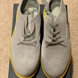Cole Haan Boys suede shoes